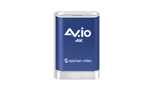 Карта захвата Epiphan [AV.io 4K (ART233-1 / ART157-5)] : Ultra HD Grab-and-Go HDMI фрейм-граббер, формат Ultra HD с источников HDMI сигнала, до 60 fps для Full HD и до 30 fps для Ultra HD. (ART157-5 / ART233-1)